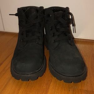 Black Timberland Boots